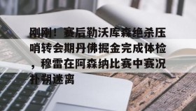 九游娱乐app官网-刚刚！赛后勒沃库森绝杀压哨转会期丹佛掘金完成体检，穆雷在阿森纳比赛中赛况扑朔迷离的简单介绍